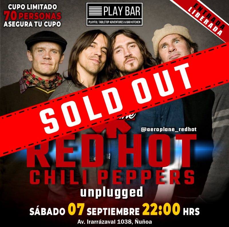 Tributo a RED HOT CHILI PEPPERS image}