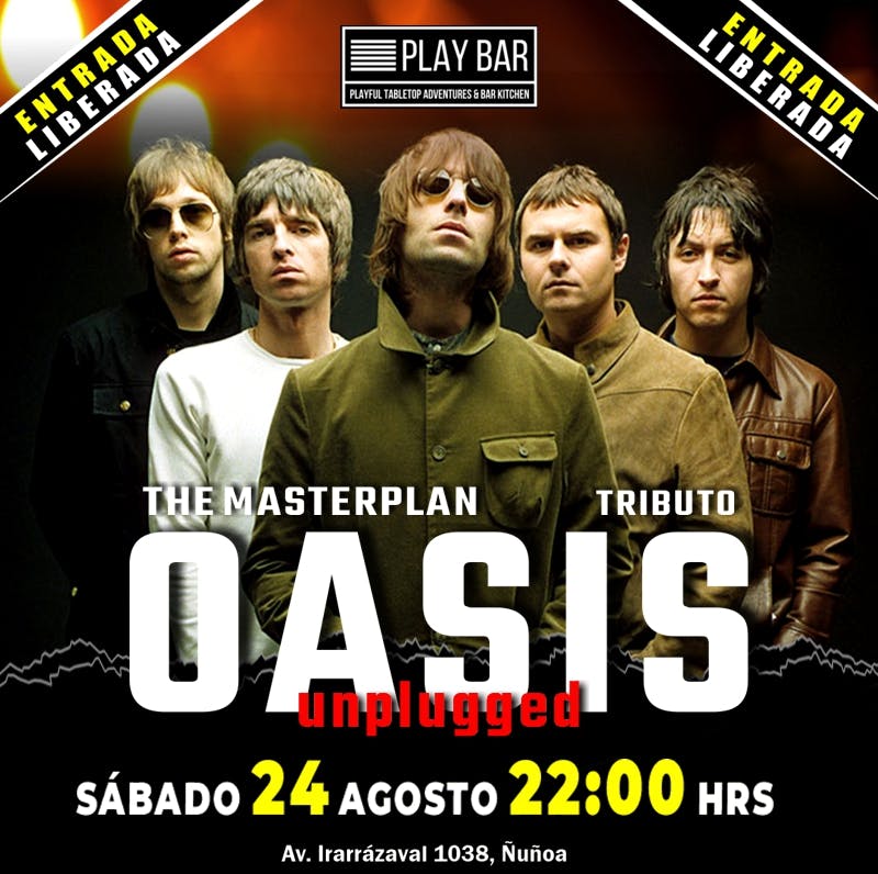 Tributo OASIS Unplugged image}